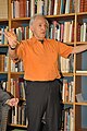 Harold Kroto, at the Nobel Laurate Globalsymposium 2011, at Vetenskapsakademien in Stockholm, discussing climate change