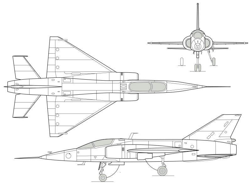 File:Helwan H-300 3-view line drawing.svg