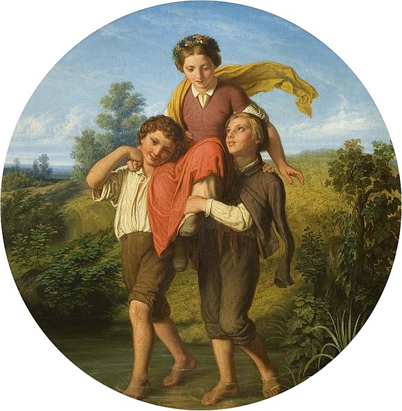 File:Hermann Theodor Schultz - Kinder in Sommerlandschaft.jpg