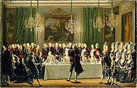 Празднование нового 1779 года в Королевском дворце Стокгольма.