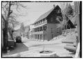 Historic American Buildings Survey Roger Sturtevant, Photographer Mar. 29, 1934 VIEW FROM MAIN STREET - Wells Fargo and Company Building, Sierra City, Sierra County, CA HABS CAL,46-SIRCI,7-1.tif