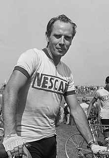 Hugo Koblet Swiss racing cyclist