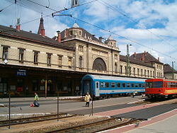 Stacioni i trenit në Pécs