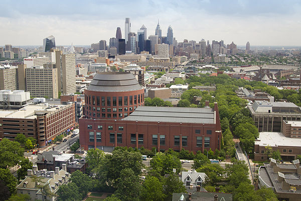 Huntsman Hall, the Wharton School's main building