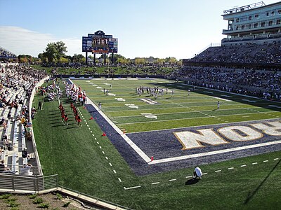 The Akron Zips 2009 home opener against Morgan State.