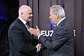 Informal meeting of justice and home affairs ministers. Handshake (Home Affairs) Andres Anvelt and Dimitris Avramopoulos (34911237304).jpg