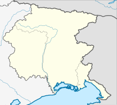 Latisana-Lignano-Bibione is located in Friuli-Venezia Giulia