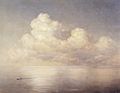 Iwan Konstantinowitsch Aiwasowskij: Clouds over the sea, 1889
