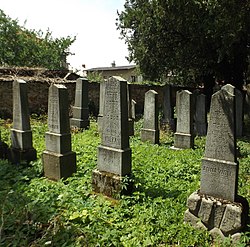Jižní část hřbitova
