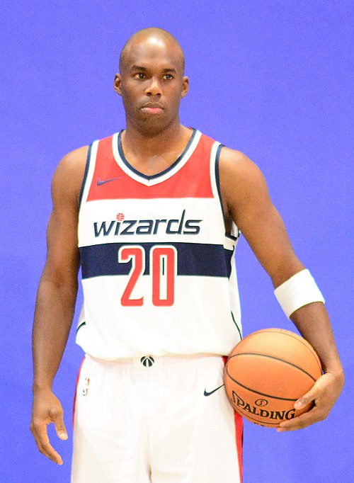 Meeks with the Washington Wizards in 2018