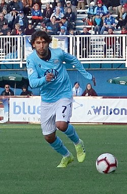 Juan Diego Gutiérrez in 2019 with HFX Wanderers FC (cropped).jpg