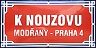 Čeština: Ulice K Nouzovu v Komořanech v Praze 12 English: K Nouzovu street, Prague.