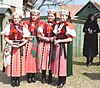 Hungarian traditional costumes in Sâncraiu