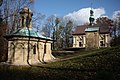 Kapliczki sanktuarium pasyjno-maryjnego w Kalwarii Zebrzydowskiej, I połowa XVII wieku.