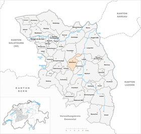 Karte von Bleienbach