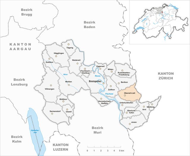 Plan Oberwil-Lieli