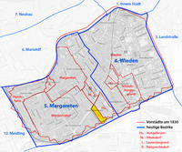 1708th file - 871 KB - 980x820 18.05.2015 upload 3328 Karte von Laurenzergrund, ehem. Vorstadt von Wien und dessen Lage in den heutigen Bezirken.png