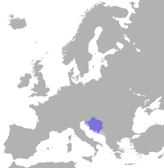 <span class="mw-page-title-main">Kingdom of Croatia (925–1102)</span> 2001-2003kingdom in modern Croatia and Bosnia and Herzegovina