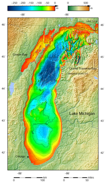 Walloon Lake Depth Chart