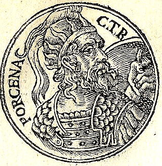 <span class="mw-page-title-main">Lars Porsena</span> Etruscan king of Clusium involved in wars against Rome