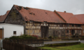 English: Half-timbered building in Eichenrod Bergstrasse 5, Lautertal, Hesse, Germany This is a picture of the Hessian Kulturdenkmal (cultural monument) with the ID Unknown? (Wikidata)