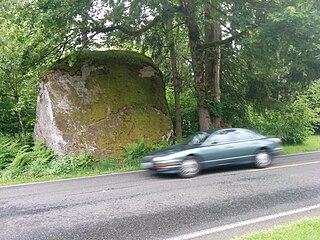 <span class="mw-page-title-main">Lake Lawrence erratic</span> Boulder in Thurston County, Washington