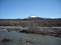 Le Drac et le puy de Manse en avril 2008