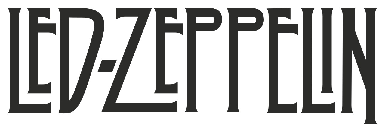 File Led Zeppelin Logo Svg Wikimedia Commons