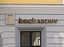 La Bach-arĥivo en Bosehaus je Lepsiko