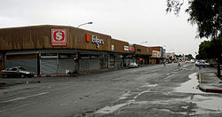 Main street of Lichtenburg