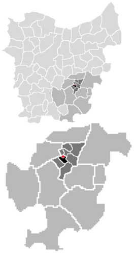 Kaart van Egem