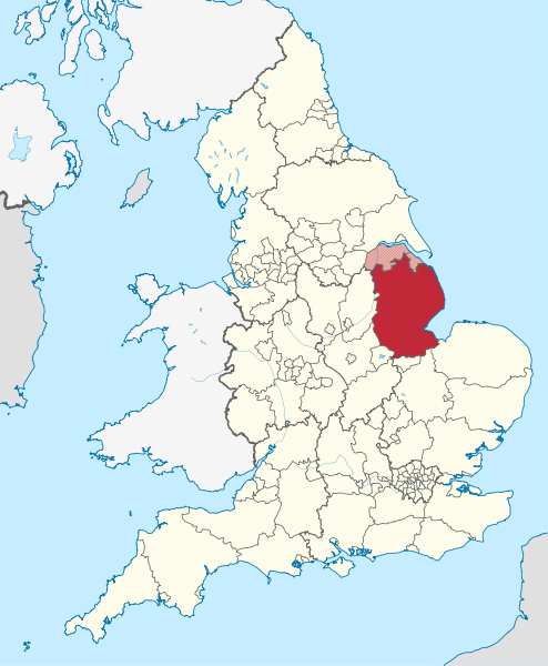 Lincolnshire – Localizzazione