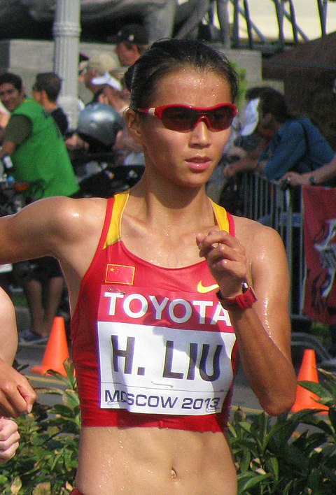 Olympiasiegerin wurde die Silbermedaillengewinnerin von 2012 Liu Hong