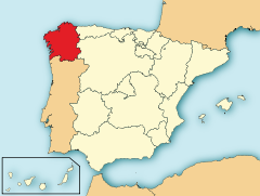 Ubicación de Galicia