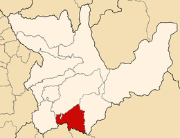 Провинция Амбо - Карта