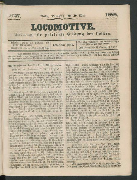 File:Locomotive- Newspaper for the Political Education of the People, No. 47, May 30, 1848 WDL7548.pdf