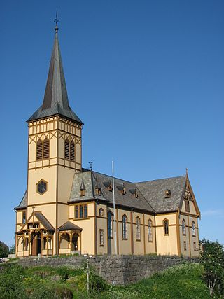 <span class="mw-page-title-main">Vågan Church</span> Church in Nordland, Norway