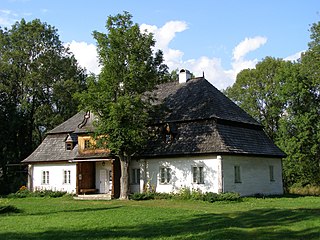 Łopuszna Village in Lesser Poland, Poland