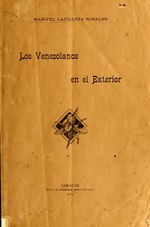 Миниатюра для Файл:Los Venezolanos en el exterior (IA losvenezolanosen00land).pdf