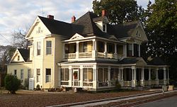 Luther Henry Caldwell house (Lumberton NC) from NE 2.JPG