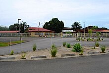 Le lycée Félix-Éboué.