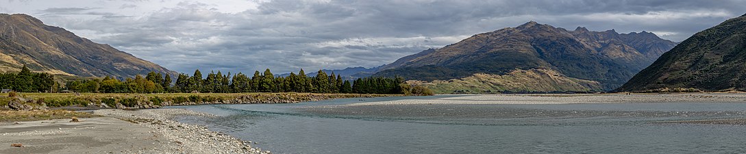 Makarora River, Otago, New Zealand