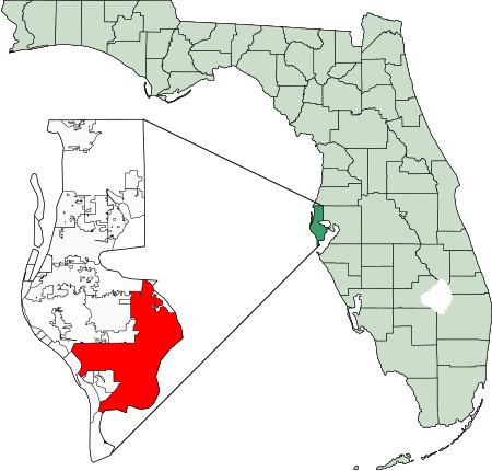 St Petersburg Map Of Florida 2018