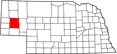 Map of Nebraska highlighting Morrill County.svg
