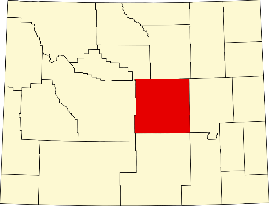 File:Map of Wyoming highlighting Natrona County.svg