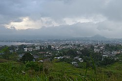 Panorama miasta widziana w listopadzie 2018 roku ponad rok po bitwie pod Marawi