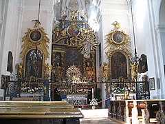 Retablos de la Wallfahrtskirche de Maria Plain​ en Salzburgo.