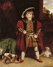 Joshua Reynolds: Porträt seines Neffen Master Crewe als Heinrich VIII., 1775