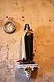 Mauriac St Saturnin kostelní socha 2.JPG