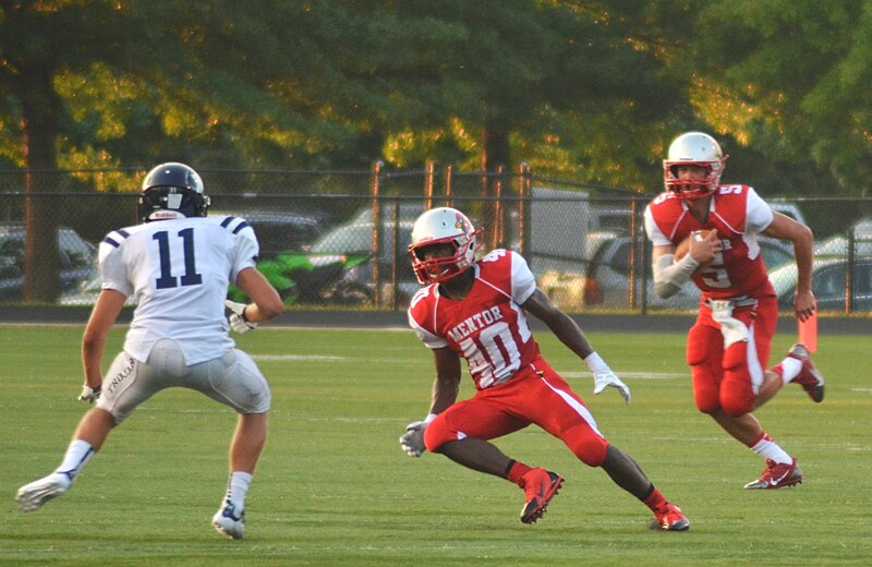 File:Mentor Cardinals vs. Erie McDowell Trojans (9636138975).jpg